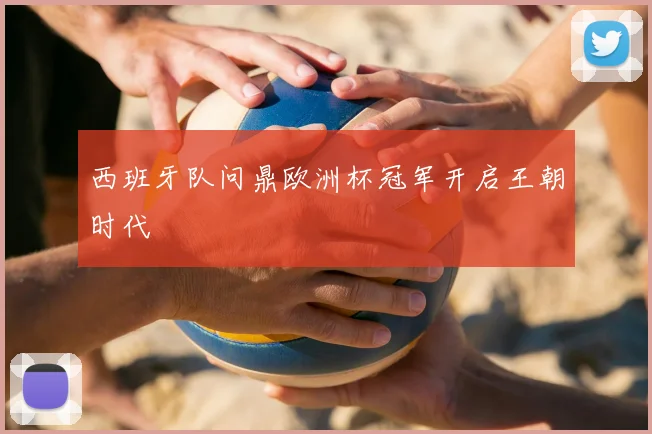 西班牙队问鼎欧洲杯冠军开启王朝时代